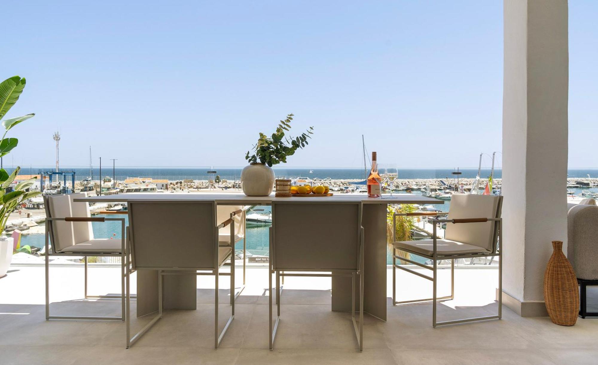 224 -Luxury Selection- Puerto Banus Marbella Front Line Duplex Penthouse Appartement Buitenkant foto