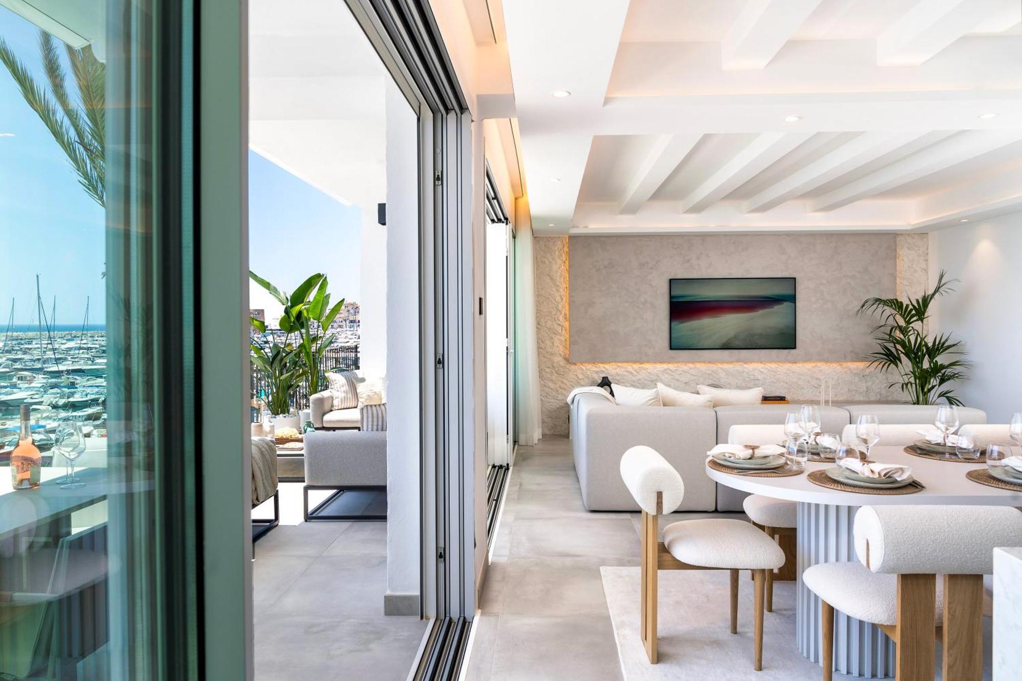 224 -Luxury Selection- Puerto Banus Marbella Front Line Duplex Penthouse Appartement Buitenkant foto